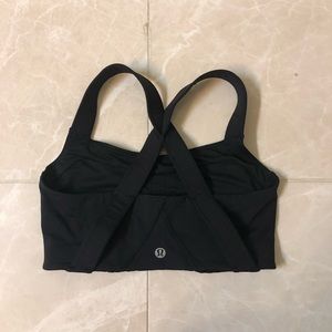 Lululemon Black Sports Bra Size 4